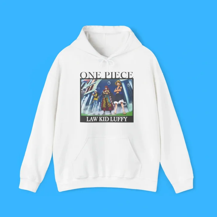One Piece Law Kid Luffy Hoodie