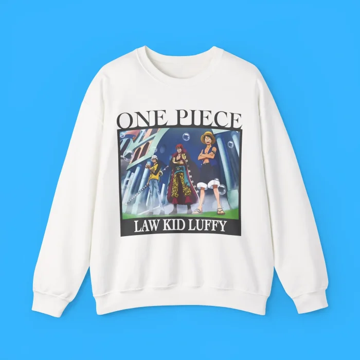 One Piece Law Kid Luffy Sweatshirt
