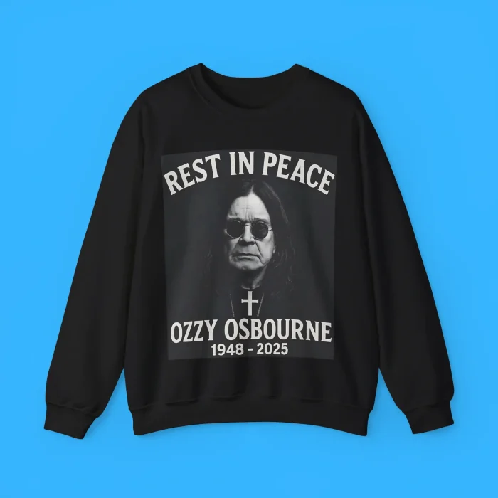 RIP Ozzy Osbourne 1948-2025 Sweatshirt