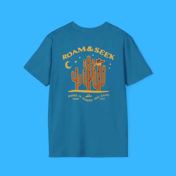Roam & Seek Home is Where You Hang Your Hat Back Shirt