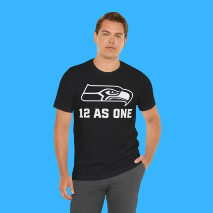 Seattle Seahawks 12 As One Person Shirt