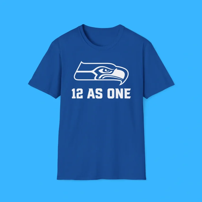 Seattle Seahawks 12 As One Royal Shirt