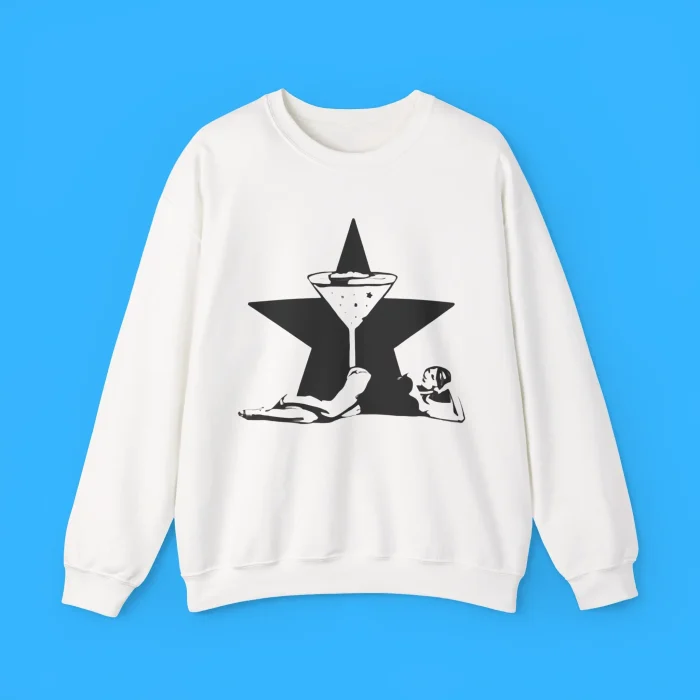 Star Martini Racer Tank Sweatshirt