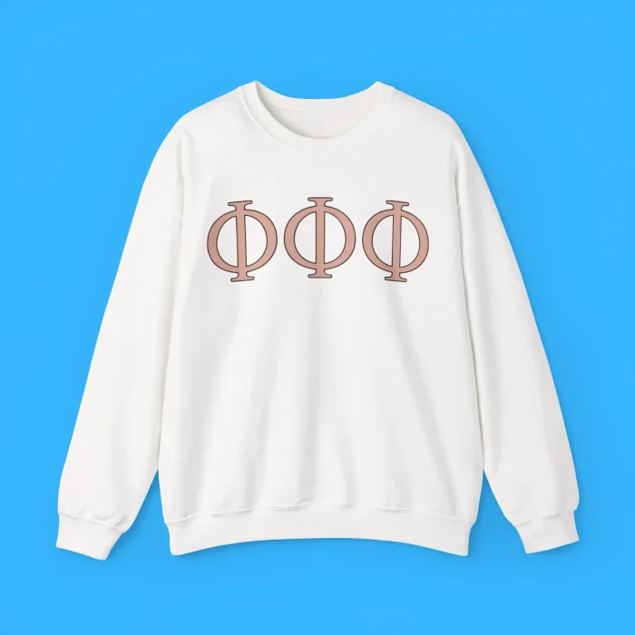 The Summer I Turned Pretty Belly Greek Letter Phi Sweatshirt
