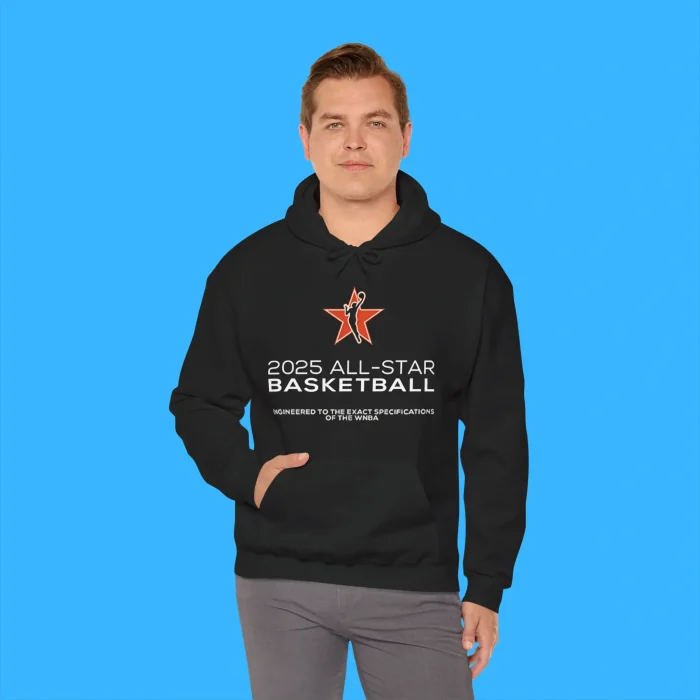 WNBA All-Star Caitlin Clark 2025 All Star Basketball Person Hoodie