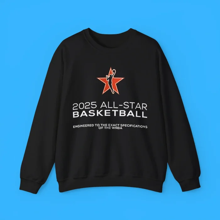 WNBA All-Star Caitlin Clark 2025 All Star Basketball Sweatshirt