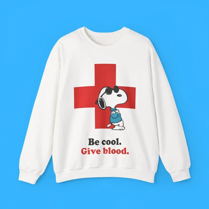 American Red Cross Snoopy Sweatshirt