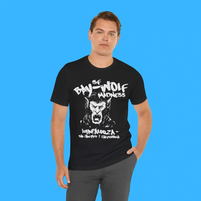 Bay Wolf Madness Lupin Palooza San Francisco California Person Shirt