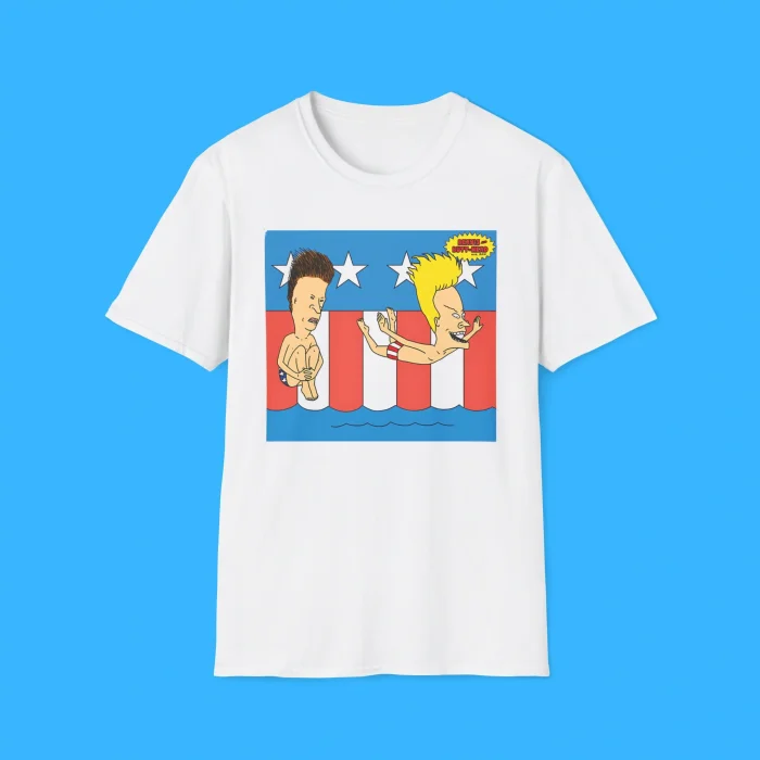 Beavis And Butthead White Shirt