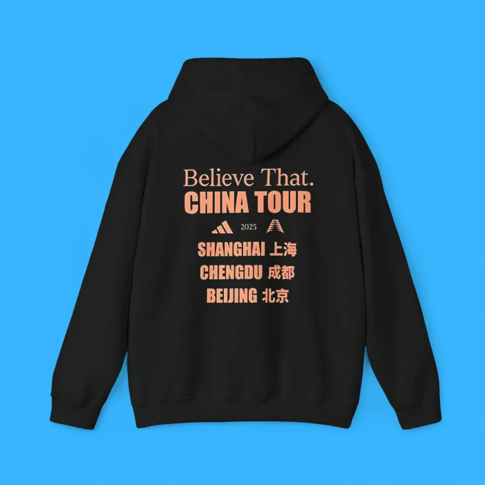 Believe That China Tour Hoodie