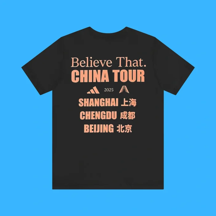 Believe That China Tour Premium Shirt