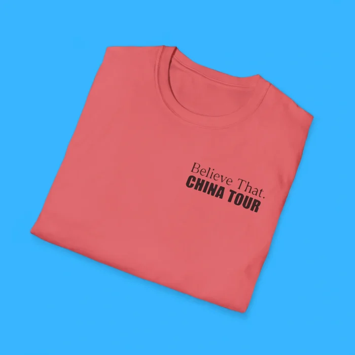 Believe That China Tour Shirts