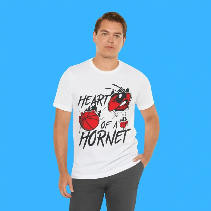 Charlotte Hornets Heart Of A Hornet Person Shirt