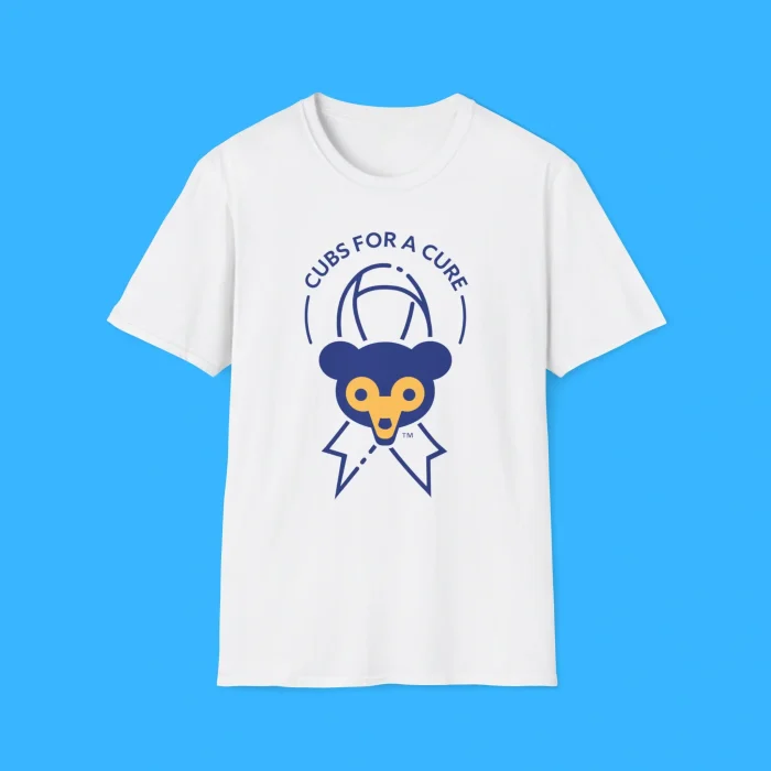 Cubs For a Cure White Shirt