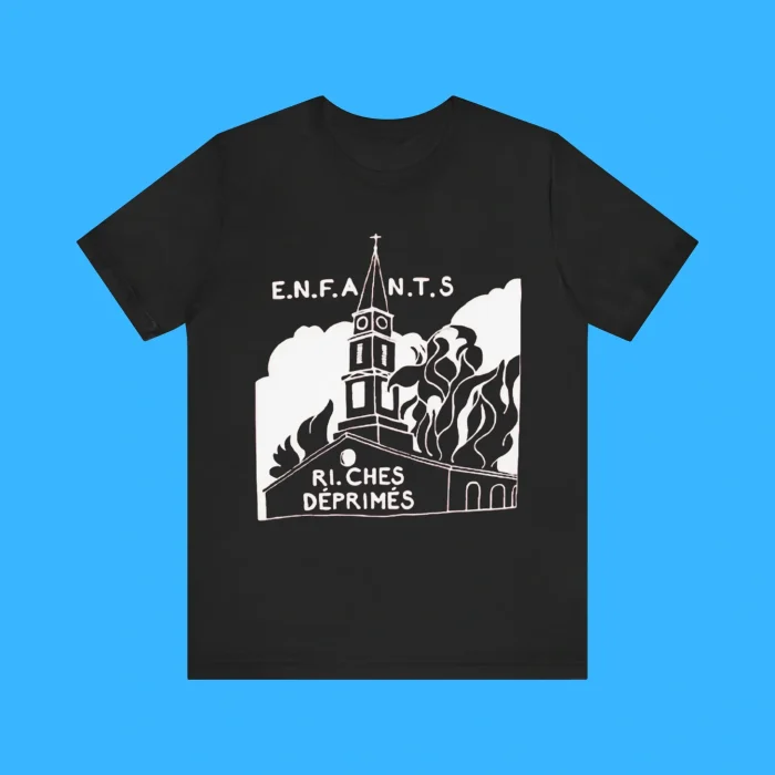 Enfants Riches Deprimes Burning Church Premium Shirt