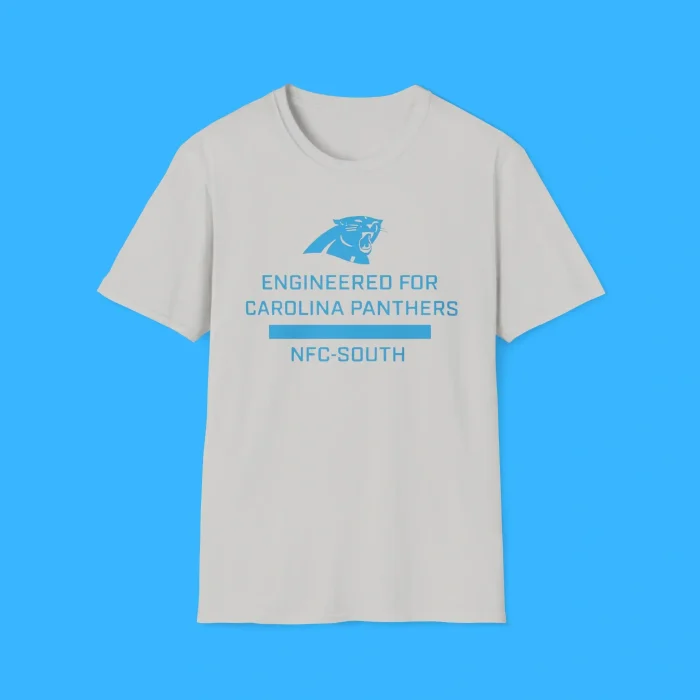 Engineered For Carolina Panthers NFC South Grey Shirt