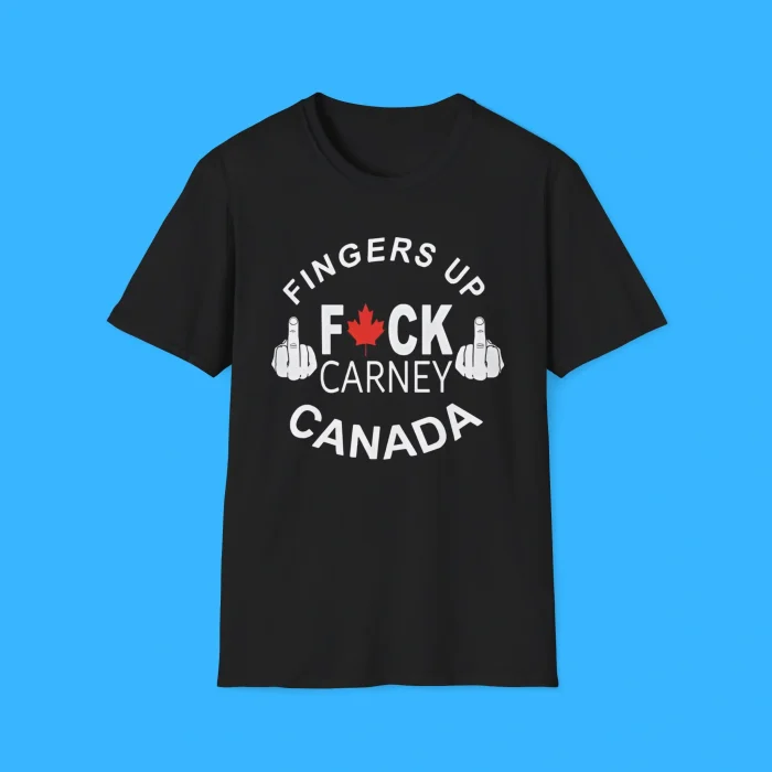 Fingers Up Fuck Carney Canada Shirt