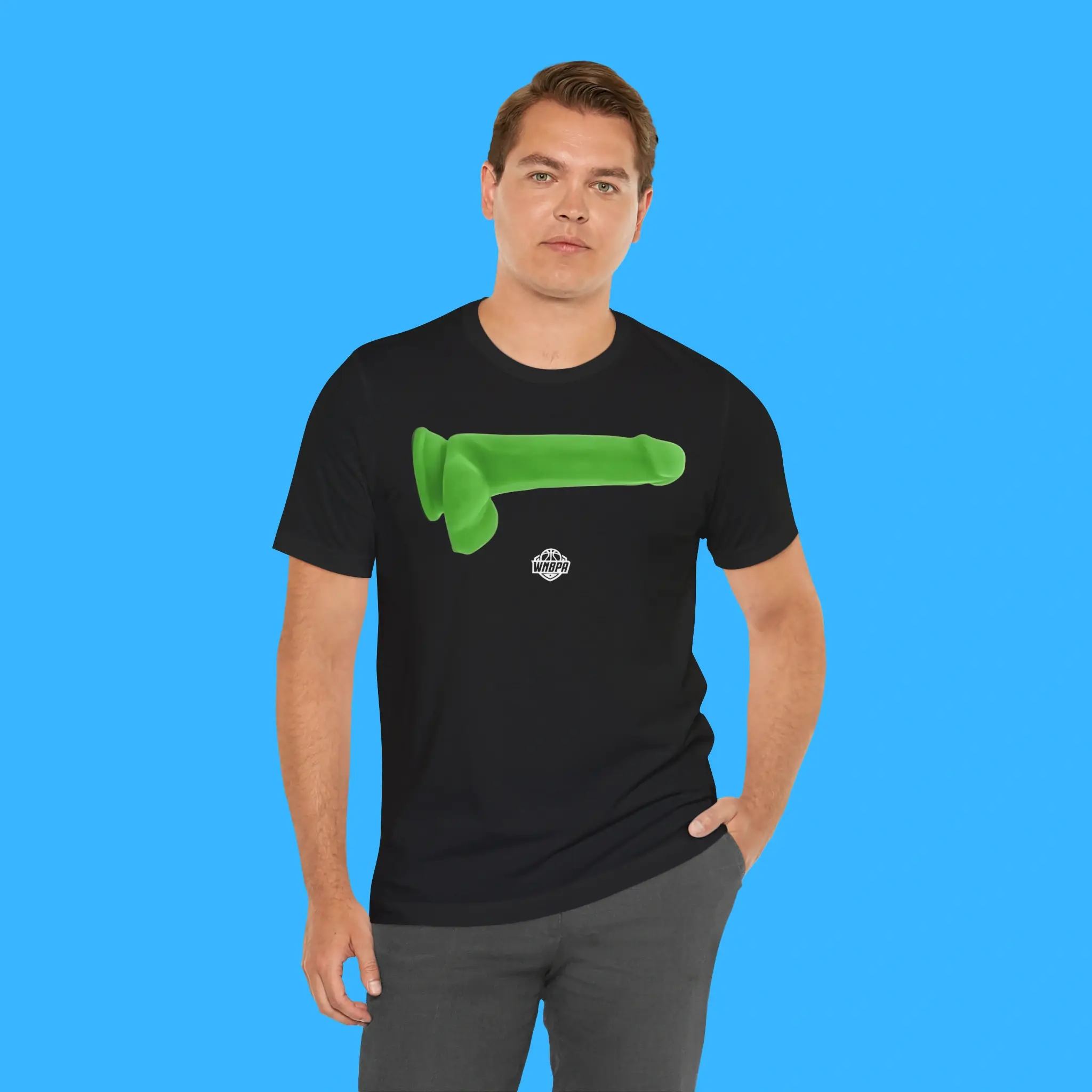 Green-Dildo-WNBPA-Person-Shirt Green Dildo WNBPA Person Shirt
