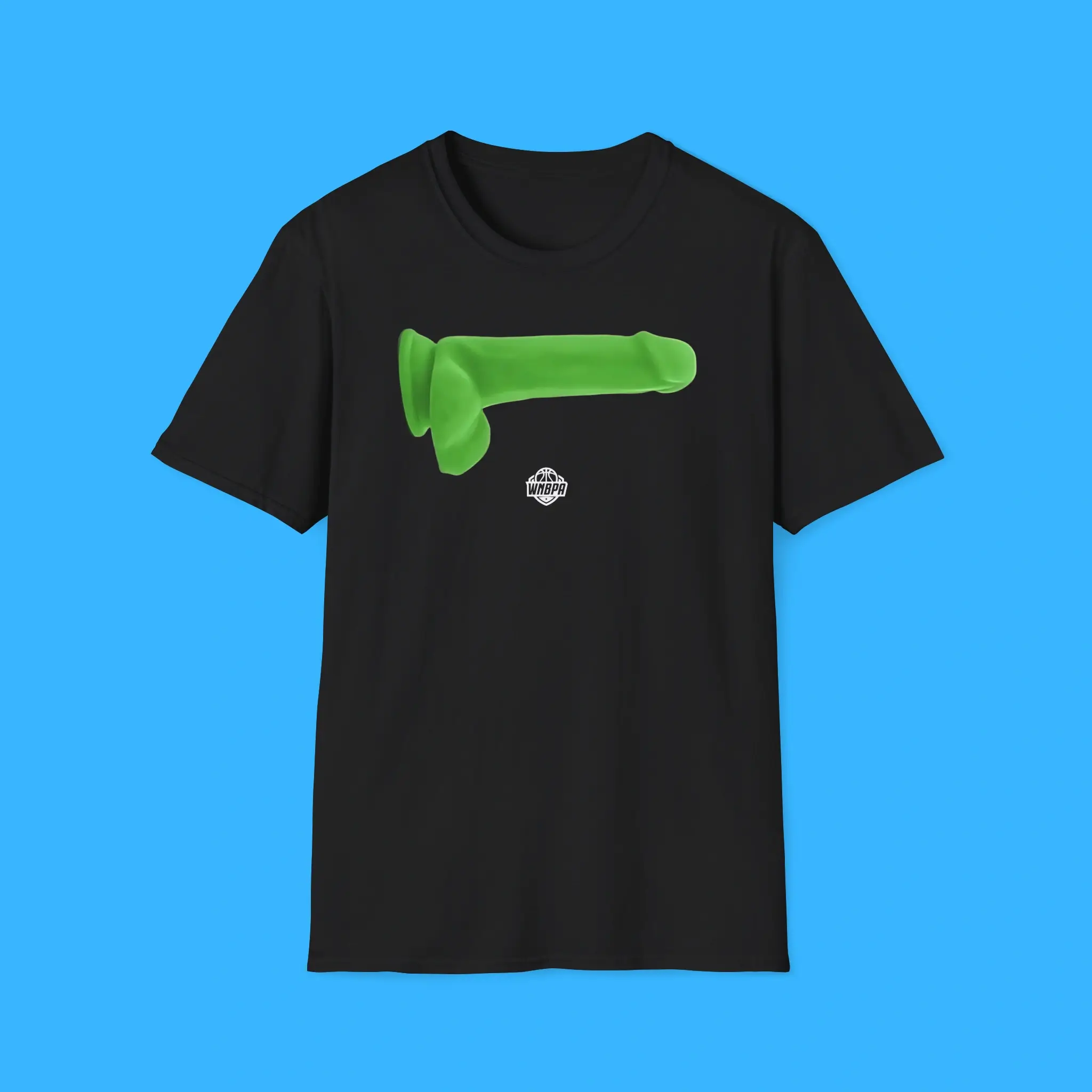 Green-Dildo-WNBPA-Shirt Green Dildo WNBPA Shirt