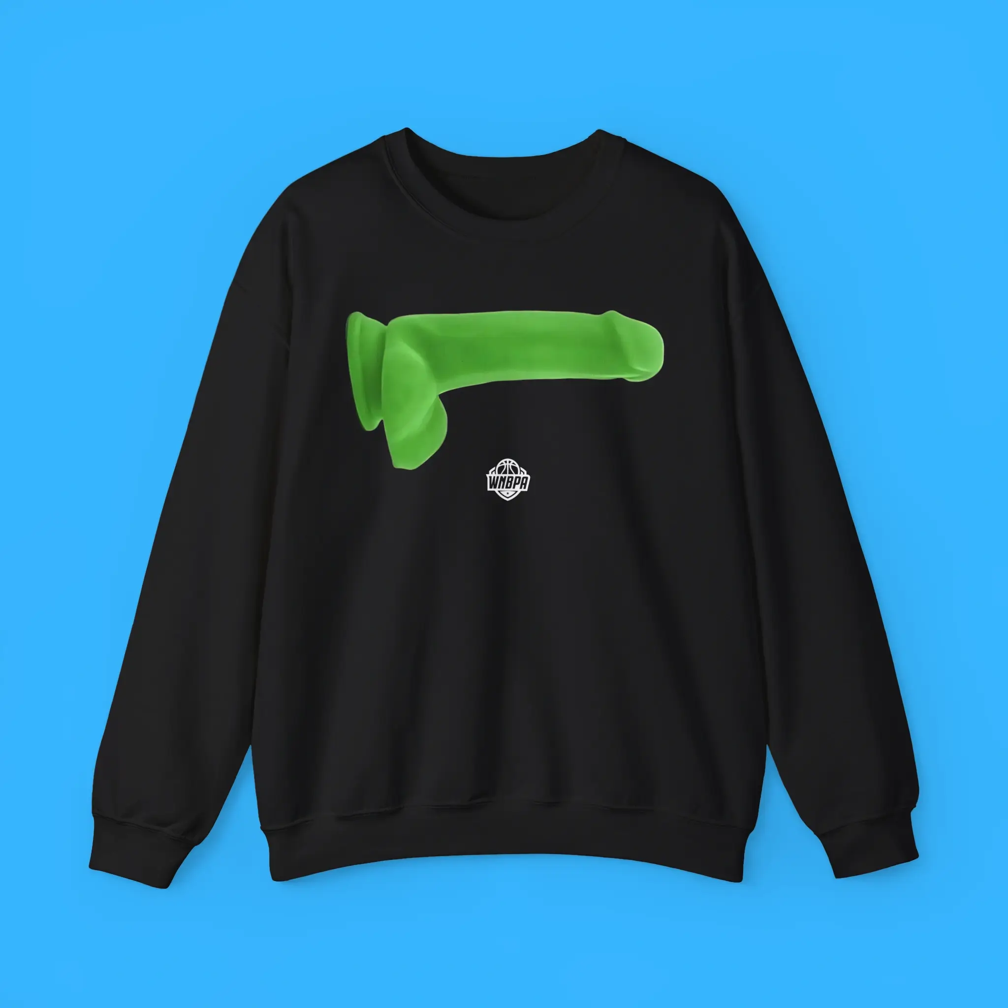 Green-Dildo-WNBPA-Sweatshirt Green Dildo WNBPA Sweatshirt