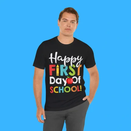 Happy First Day of School Person Shirt