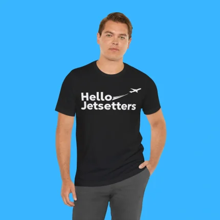 Hello Jetsetters Person Shirt