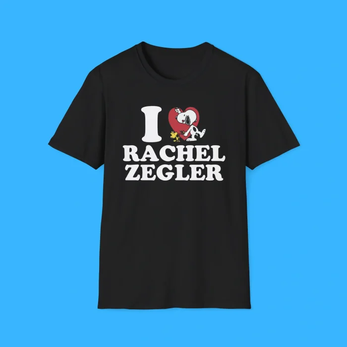 I Love Rachel Zegler Black Shirt