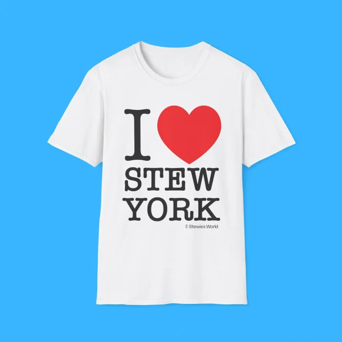 I Love Stew York White Shirt