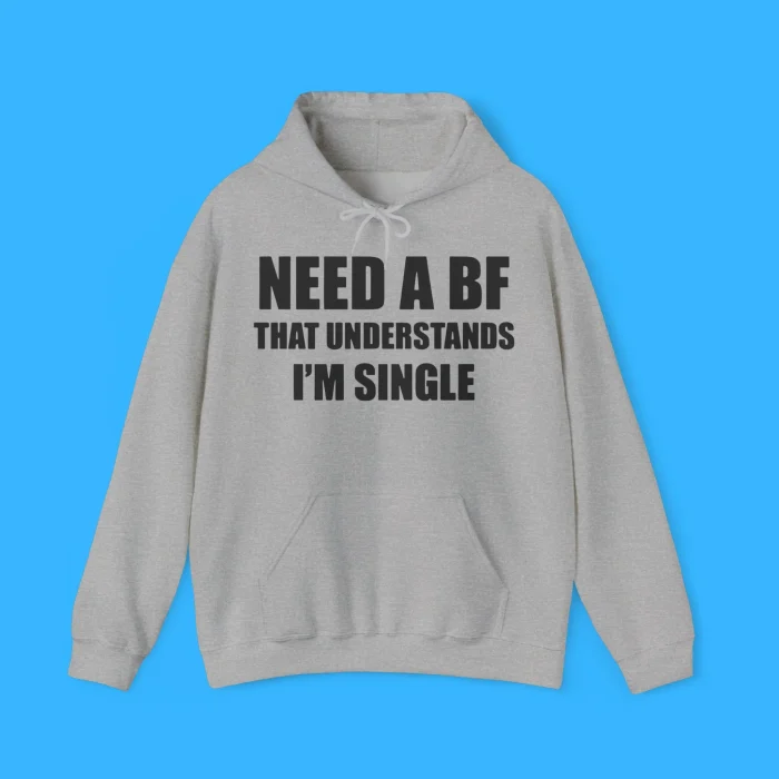 I Need a Boyfriend That Understands I'm Single Hoodie