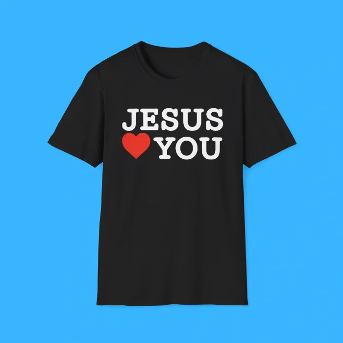 Jesus Love You Black Shirt