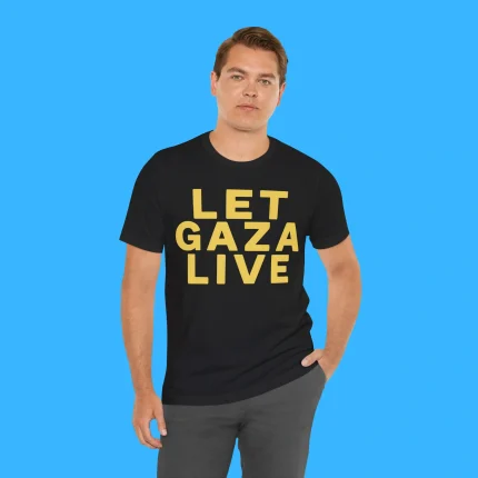 Let Gaza Live Person Shirt