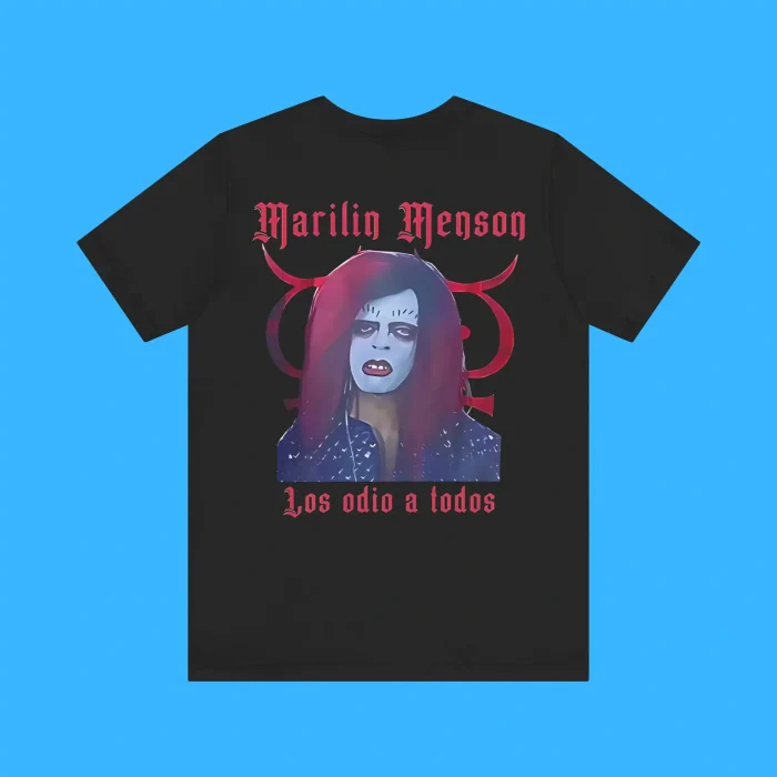 Marilyn Manson Los Odio A Todos Premium Shirt