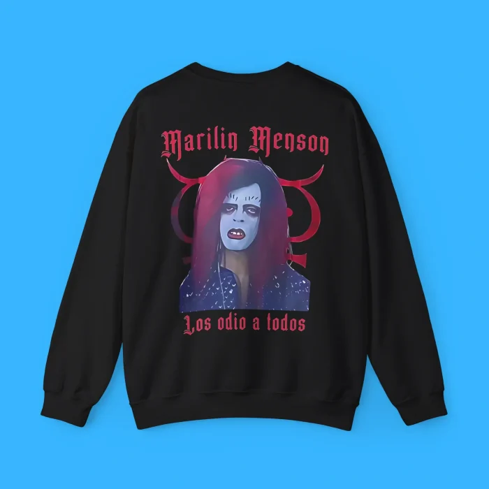 Marilyn Manson Los Odio A Todos Sweatshirt