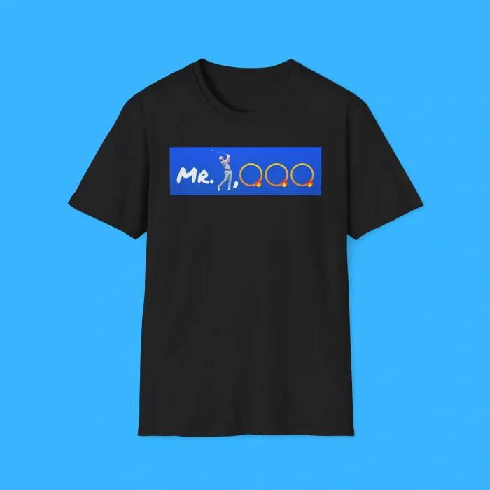 Mr 1000 Cameron Young Golfer Black Shirt