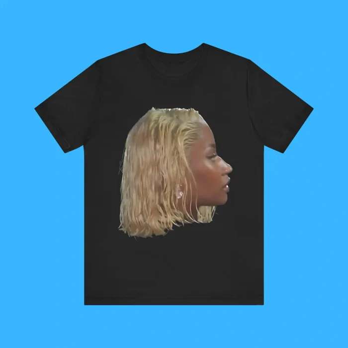 Nicki Minaj Blonde Bob Hairstyle Premium Shirt