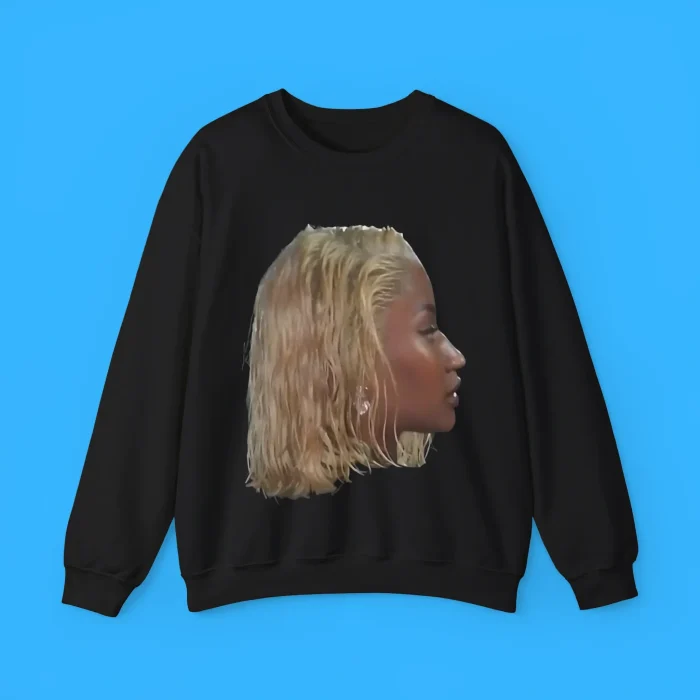 Nicki Minaj Blonde Bob Hairstyle Sweatshirt