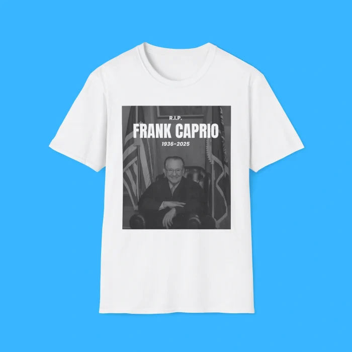 RIP Frank Caprio 1936-2025 White Shirt