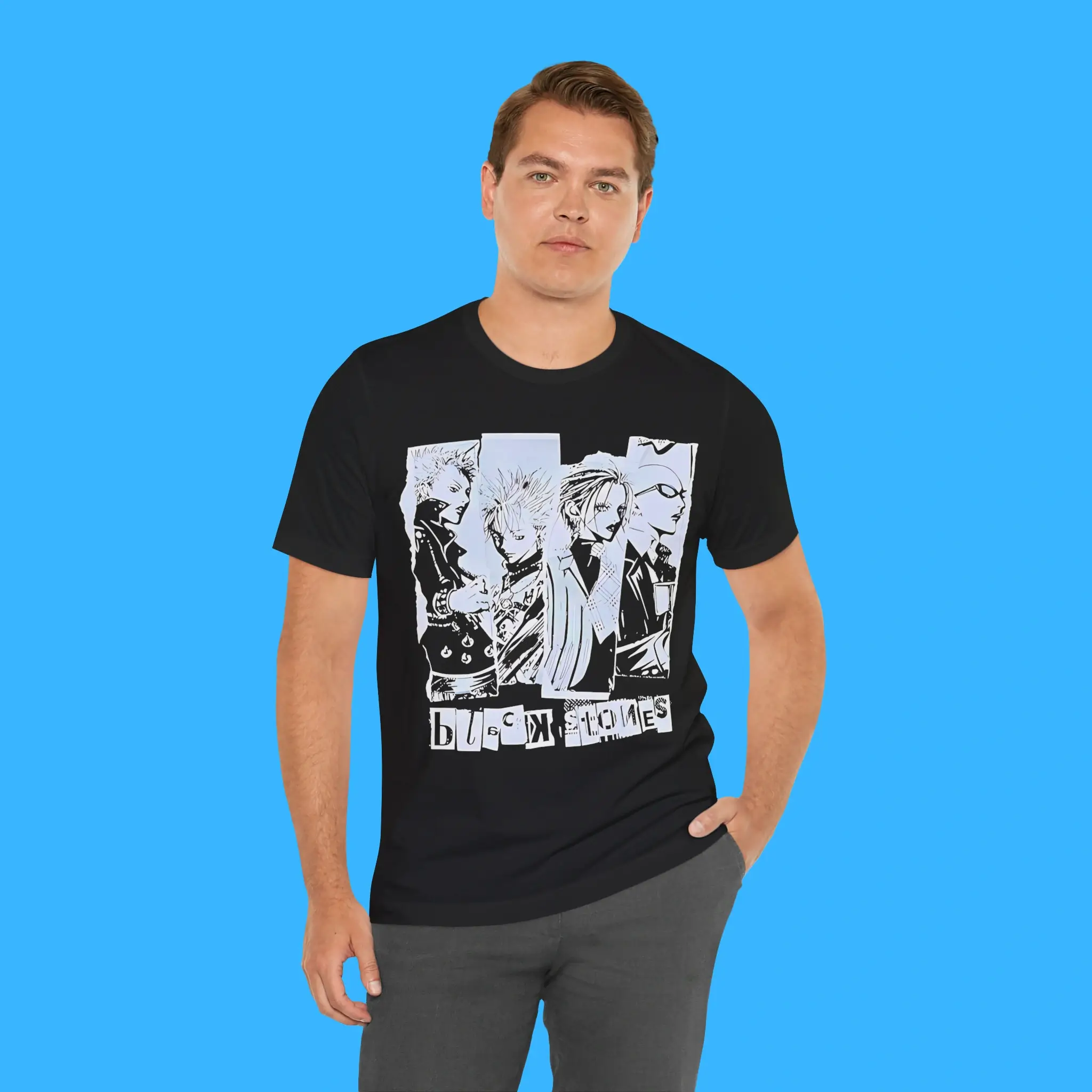 Richard Black Stones Person Shirt