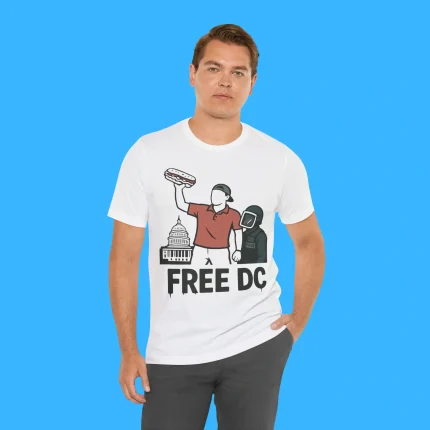 Sandwich Guy Free DC Protest Person Shirt