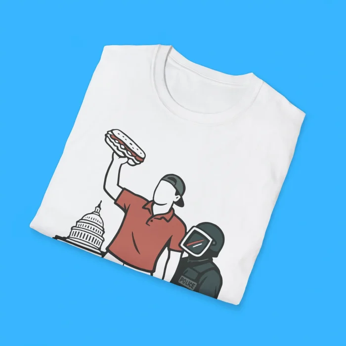Sandwich Guy Free DC Protest Shirts
