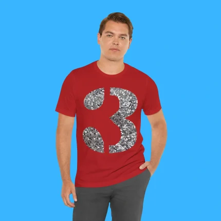 Sparkly 3 Person Shirt