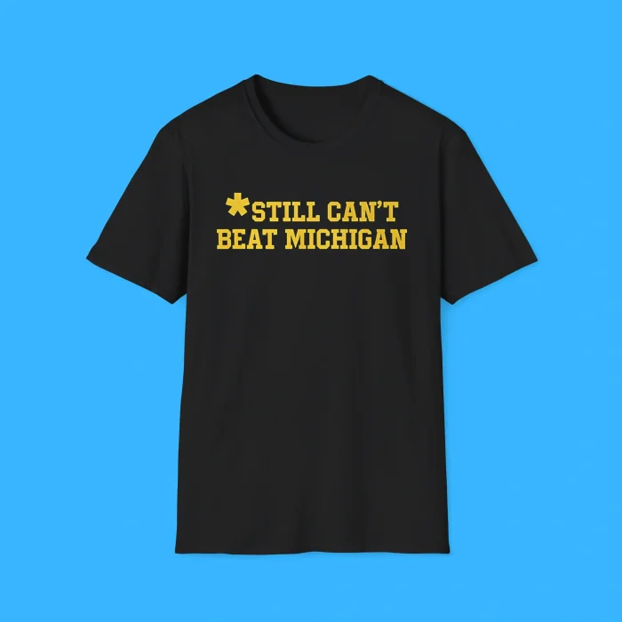 Still Can't Beat Michiga Black Shirt