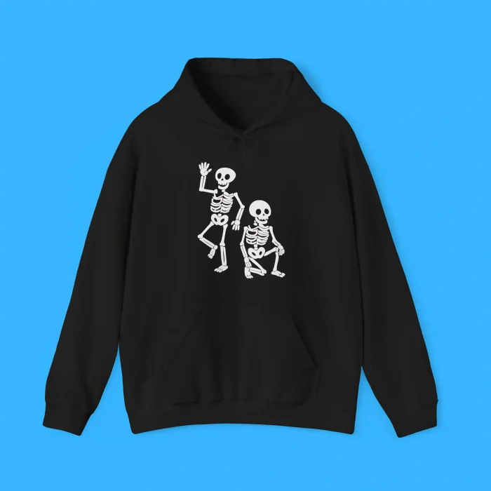 Subtle Skeletons Fuck Trump Hoodie