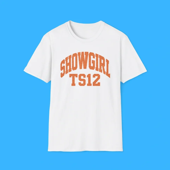 Taylor Swift Showgirl TS12 White Shirt
