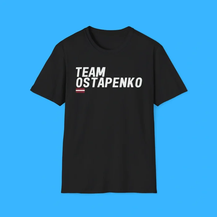 Team Ostapenko Black Shirt