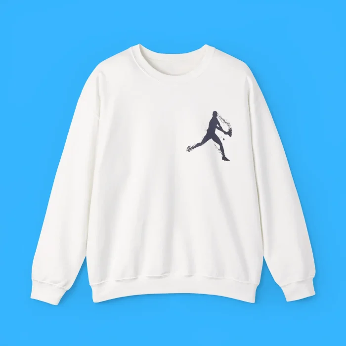 Tennis Player Serving Motion Sweatshirt