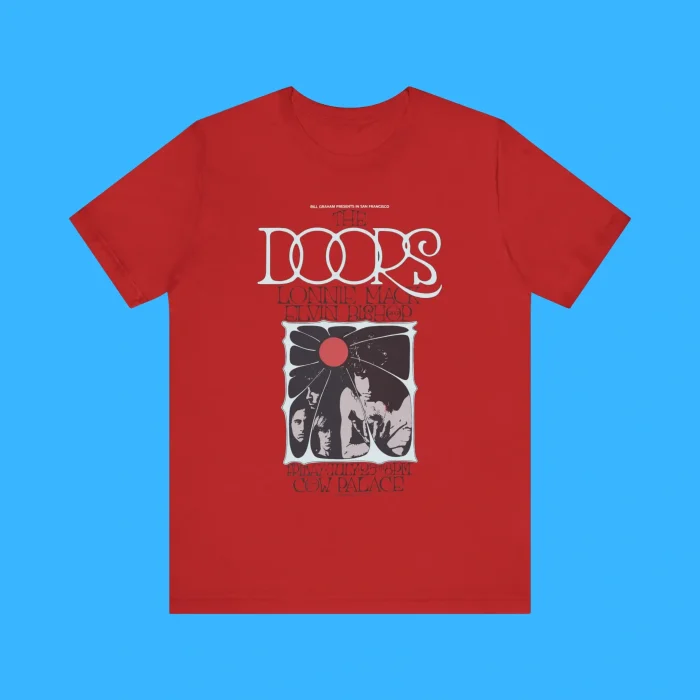 The Doors Lonnie Mack Elvin Bishop Cow Palace Premium Shirt