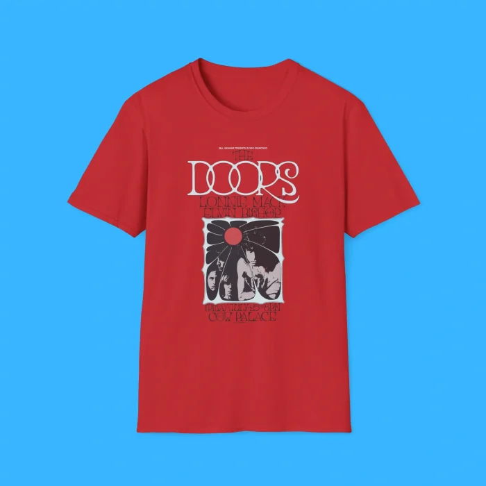 The Doors Lonnie Mack Elvin Bishop Cow Palace Shirt