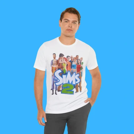 The Sims 2 Game Cover Person Shirt