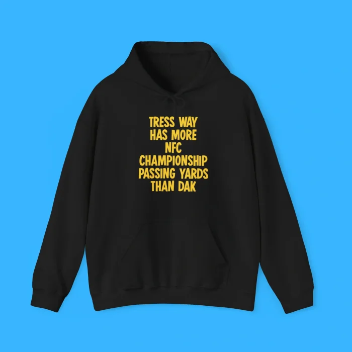 Tress Way Has More NFC Championship Passing Yards Than Dak Hoodie